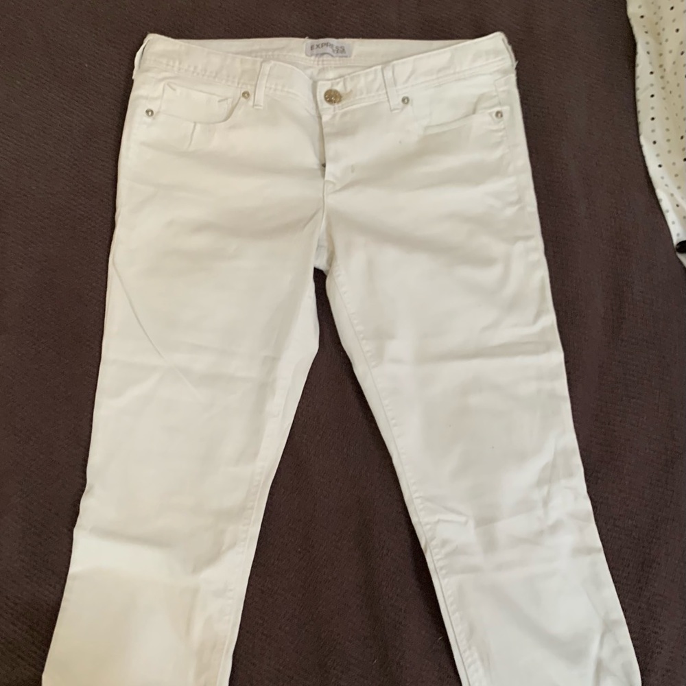 Express Cropped Ankle Jeans